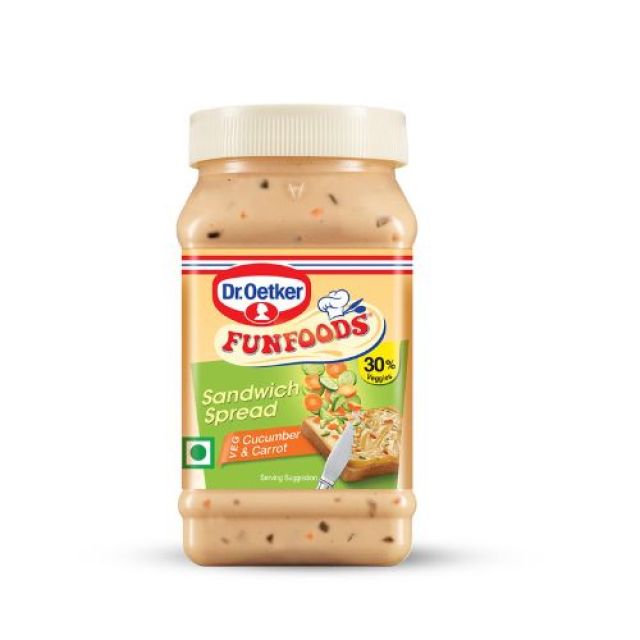 Dr. Oetker FunFoods Sandwich Spread Cucumber & Carrot