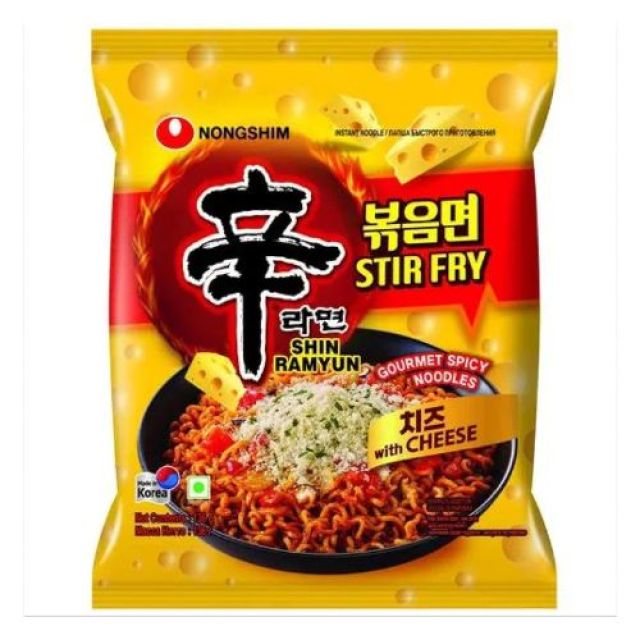 Nongshim Shin Ramyun Stir Fry Gourmet Spicy Noodles