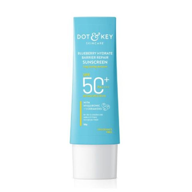 DOT & KEY Blueberry Hydrate Barrier Repair Sunscreen Spf 50+