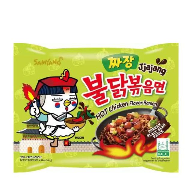 Samyang Buldak Jjajang Hot Chicken Flavor